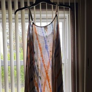 Como Vintage Multicolor Striped Dress